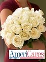 AmeriCares Two Dozen White Roses