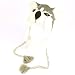 Winter Knit Husky Dog Puppy Animal Trooper Trapper Lined Ski Pom Pom with Tail Hat Cap