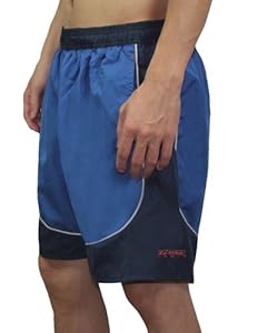 Reebok Mens High Performance Athletic Sports Shorts with Brief Lining XXL Blue