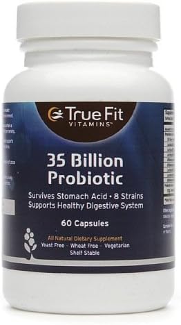 True Fit Vitamins 35 Billion Probiotic 60 capsules