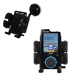Sandisk Sansa View Flexible Car Windshield Holder - Gomadic Brand