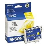 EPST048420 Ink Cartridge for Stylus Photo R200, R300, R300M, R320, RX500, & Others, Yellow