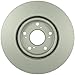 BOSCH 26010768 QuietCast Premium Disc Brake Rotor - Compatible with Select Acura CL, MDX, TL; Honda Accord, Odyssey, Pilot; FRONT - Single