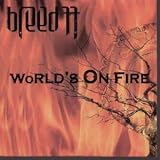 WORLDS ON FIRE 7 INCH (7" 45) UK ALBERT