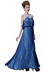 Chiffon/Polyester Lace Draped Mesh Evening Dress/Prom Dress/Party Dress/Wedding Dress 