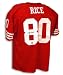 Autographed Jerry Rice San Francisco 49ers Red Throwback Jersey