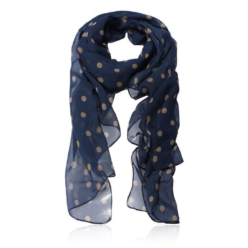 niceeshop(TM) Charming Beautiful Polka Dot Scarf Wrap Women Lady Girl Shawl