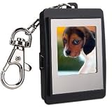 1.44 Color USB Mini Digital Photo Frame Keychain (Black)