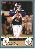 2003 Topps 33 Todd Bouman Saints (Football Cards)
