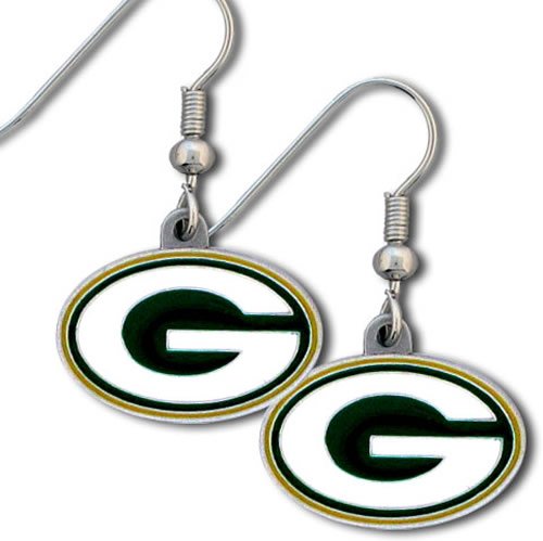 Officially Licensed Green Bay Packers Earrings