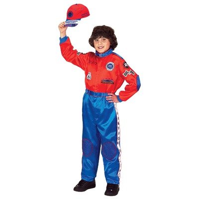Aeromax Jr. Champion Racing Suit, Black and White