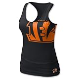 NIKE NFL Cincinnati Bengals Women's Tank Top, Black