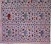 ShalinCraft Home & Decor Double Layered Embroidered Cotton Bed Spread India Block Prints (bcov457) Image