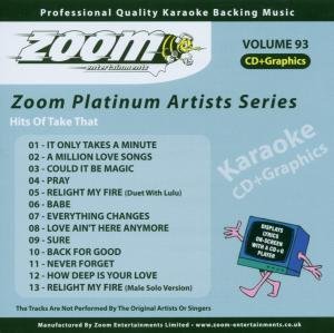 CD-Charts  Search : Zoom Karaoke CD+G - Platinum Artists 93: Take That