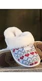 Seal Cozy Knit Hearts Womens Ugg Slippers Size 7