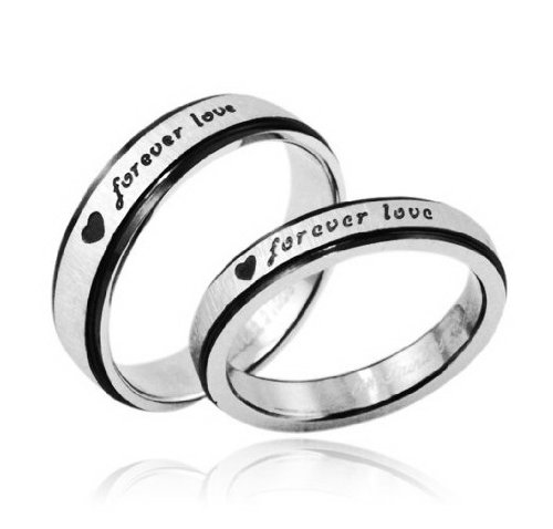 ... âForever Loveâ Men Wedding Lover Couple Ring Size 7 : Feature ... âForever Loveâ Men Wedding Lover Couple Ring Size 7 : Feature