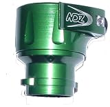 New Designz Spyder Pro Lock Low Rise Feed Neck - No Holes - Green