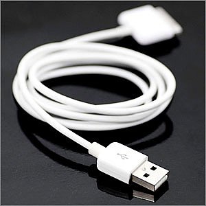TeckNet - iPod/iPhone USB 2.0 Data Sync & Charge PC Cable Lead (Pack of 2)