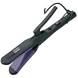 Hot Tools Professional 1199 Soft Heat Ceramic+Titanium 1-1/2 Inch Wide Flat Iron with Gentle Far-Infrared Heat