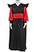 SIDNOR Aladdin Jafar Villain Cosplay Costume Outfit Full Suit (Male:Large)