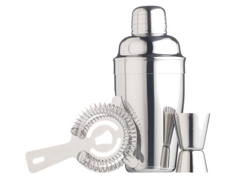 Barcraft Three Piece Barmans Cocktail Kit