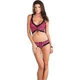 Pink Camisole Lingerie Set - Sexy Cami and Shorts