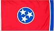 Tennessee US State Flag - 3 foot by 5 foot Polyester (NEW)