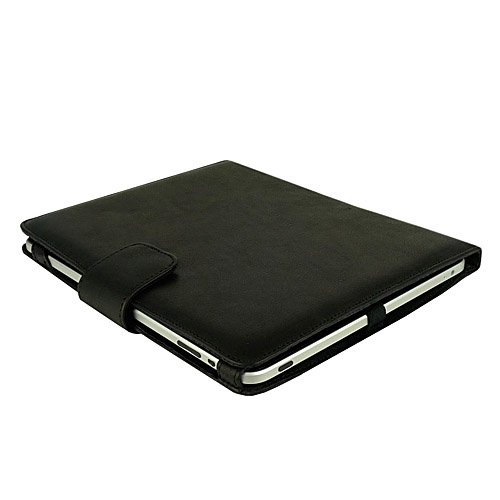 LILA PIX iPad Leder Etui: Book black