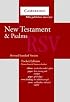 RSV New Testament and Psalms Brown French Morocco Leather RSVNTP3