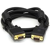 C&E VGA-VGA Standard 15-Pin VGA Male to VGA Male Cable, 10 Feet