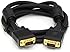 C&E VGA-VGA Standard 15-Pin VGA Male to VGA Male Cable, 10 Feet