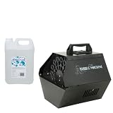 Party Bubble Machine with 5 Litres of Bubble Fluid