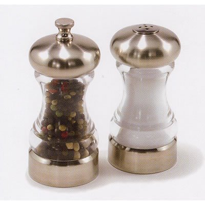 Buy Olde Thompson Monterey Acrylic & Brushed Steel Salt & Pepper Shaker Set