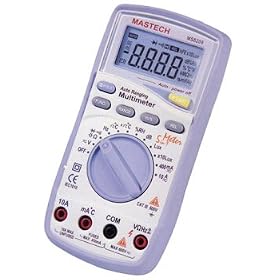 Mastech 5-in-1 multimeter Lux, Sound Level, Humidity,Temperature, MS8209