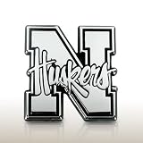 University of Nebraska Chrome Car Emblem