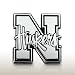University of Nebraska Chrome Car Emblem