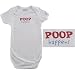 Baby-Says Bodysuit - Poop Happens, 6-9 months