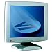 V7 Videoseven V7 P19S 19-Zoll TFT-Monitor silber (DVI, integr. Lautsprecher)