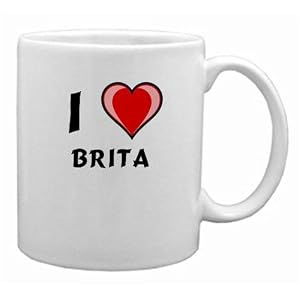 I Love Brita Mug by DAS