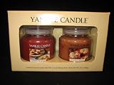 Yankee Candle Gift Set - 2 X 12.5 oz. Jar Candles in Gift Box - Farmhouse Apple and Vanilla Caramel