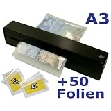 PAVO EasyToUse Laminierger�t f�r A3, inkl. 50 Laminierfolien / Das 'EasyToUse' Laminierger�t ist einfach in der Bedienung: Einfach einschalten und loslegen, keine Einstellungen erforderlich.von "Verpackungsteam"
