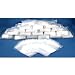 2000 Zipper Block Bags Plastic Shipping Baggies 3"x 5"