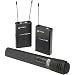 Wireless Uhf Lavaliere and Hand-held Microphone System