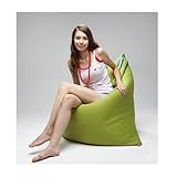 セレブクッション #501 ライムグリーン (ビーズクッション)