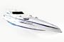35" Radio Remote Control High Speed Xcyclone Racing Boat (White only)