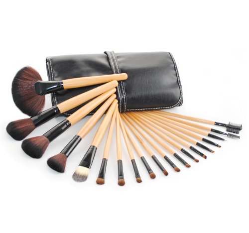 Frola Cosmetics Pro 183 Colors Combo Eyeshadow Blush and Contour Makeup Palette + 19 Pcs Goat Hair Makeup Brushes Set