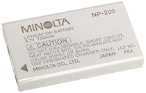 Minolta NP200 Lithium Ion Battery for Dimage X, Xi, and Xt Digital Cameras