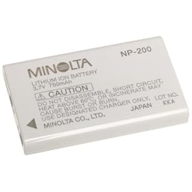 Minolta NP200 Lithium Ion Battery for Dimage X, Xi, and Xt Digital Cameras by Konica-Minolta