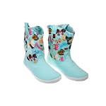 Sugar Country Western Star Mint Baby Blue Womens Boots