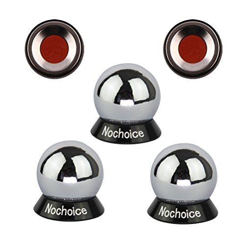 Nochoice Magnetic Car Mount Cell for Phones Big Angle Black (2 Magnets + 3 Balls)